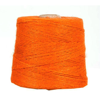 impuls Celsius Diverse Hennep touw oranje 3 mm dik 10 meter - Goedkoop lint, linten groothandel,  organza lint, satijn lint