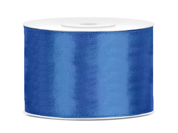 Satijn Lint 50 Mm Breed Blauw - Goedkoop Lint, Linten Groothandel ...